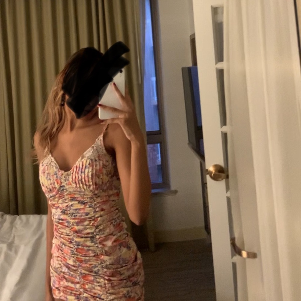 For Love And Lemons Multicolor Midi Dress